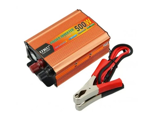 Инвертор преобразователь напряжения UKC Power Invertor 12-220 V 500 W Инвертор преобразователь напряжения UKC Power Invertor 12-220 V 500 W