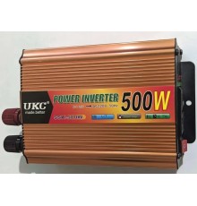 Инвертор преобразователь напряжения UKC Power Invertor 12-220 V 500 W