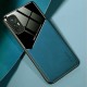 Бізнес чохол-бампер GENEROUS для Xiaomi 12 Lite зі скла та штучної шкіри