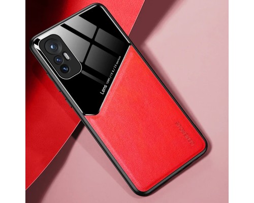 Бізнес чохол-бампер GENEROUS для Xiaomi 12 Lite зі скла та штучної шкіри Бізнес чохол-бампер GENEROUS для Xiaomi 12 Lite зі скла та штучної шкіри