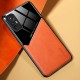 Бізнес чохол-бампер GENEROUS для Xiaomi 12 Lite зі скла та штучної шкіри