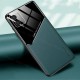 Бізнес чохол-бампер GENEROUS для Vivo Y15s зі скла та штучної шкіри