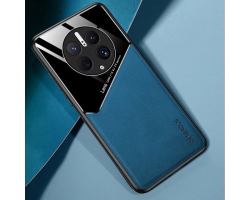 Бізнес чохол бампер GENEROUS для Huawei Mate 50 Pro зі скла і штучної шкіри Бізнес чохол бампер GENEROUS для Huawei Mate 50 Pro зі скла і штучної шкіри