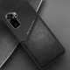 Бізнес чохол бампер GENEROUS для Xiaomi Poco M5s зі скла і штучної шкіри