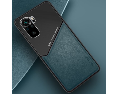 Бізнес чохол бампер GENEROUS для Xiaomi Poco M5s зі скла і штучної шкіри Бізнес чохол бампер GENEROUS для Xiaomi Poco M5s зі скла і штучної шкіри