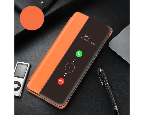 Чохол-книжка Smart View Cover для Huawei P30 Pro Orange Чохол-книжка Smart View Cover для Huawei P30 Pro Orange