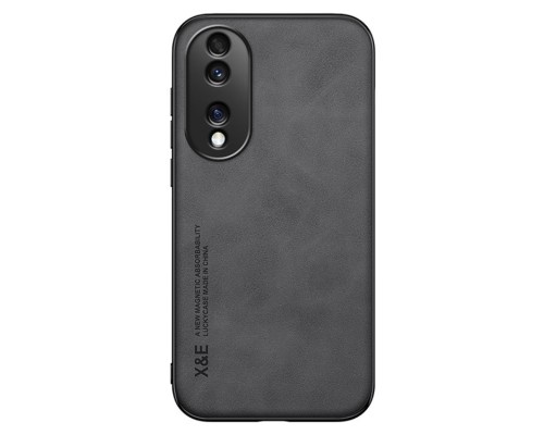 Шкіряний чохол Sheepskin з магнітом для Huawei Honor 70 Шкіряний чохол Sheepskin з магнітом для Huawei Honor 70
