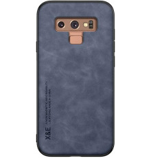 Шкіряний чохол Sheepskin з магнітом для Samsung Galaxy Note 9 Blue