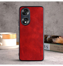 Шкіряний чохол AIORIA Vintage для Huawei Honor 70 red