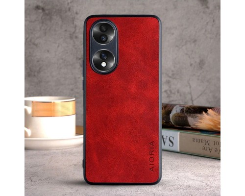 Шкіряний чохол AIORIA Vintage для Huawei Honor 70 red Шкіряний чохол AIORIA Vintage для Huawei Honor 70 red