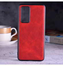 Шкіряний чохол AIORIA Vintage для Huawei P40 red