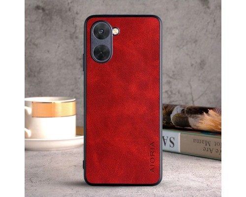 Шкіряний чохол AIORIA Vintage для Realme C33 / C33 2023 red Шкіряний чохол AIORIA Vintage для Realme C33 / C33 2023 red