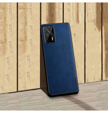 Шкіряний чохол AIORIA Vintage для Realme GT blue