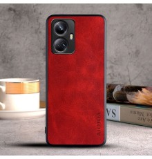Шкіряний чохол AIORIA Vintage для Realme 10 Pro Plus red