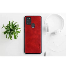 Шкіряний чохол AIORIA Vintage для Samsung Galaxy A21s red