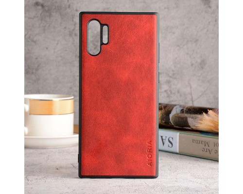 Шкіряний чохол AIORIA Vintage для Samsung Galaxy Note 10 Plus red Шкіряний чохол AIORIA Vintage для Samsung Galaxy Note 10 Plus red