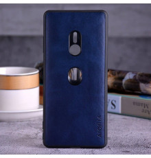 Шкіряний чохол AIORIA Vintage для Sony Xperia XZ3 blue