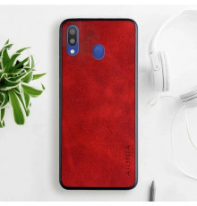 Шкіряний чохол AIORIA Vintage для Samsung Galaxy A40 red