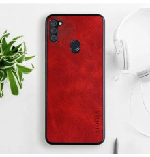 Шкіряний чохол AIORIA Vintage для Samsung Galaxy A11 / M11 red