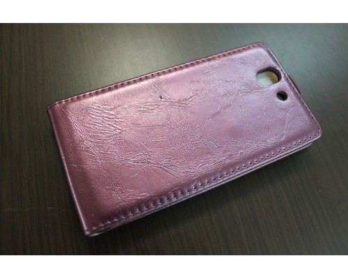 Шкіряний чохол для Sony Xperia Z C6603 L36h Шкіряний чохол для Sony Xperia Z C6603 L36h