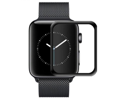 Захисне скло Apple Watch 38 mm Full Glue 5D (Mocolo 0.21 mm)