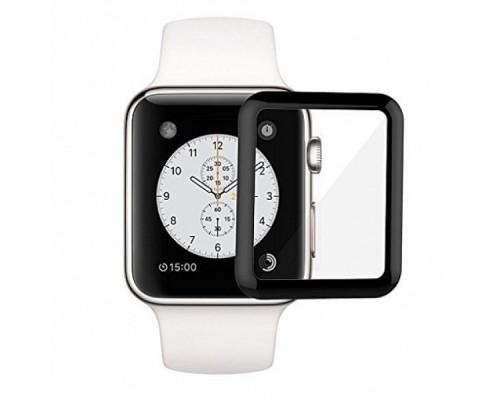 Захисне скло Apple Watch 38 mm Full Glue 5D (Mocolo 0.21 mm)