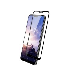 Захисне скло Nokia X6 2018 Full Glue 5D (Mocolo 0.33 mm)