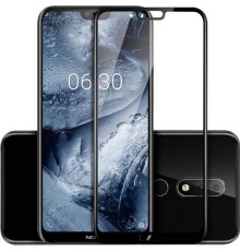 Захисне скло Nokia 6.1 Plus Full Glue 5D (Mocolo 0.33 mm)