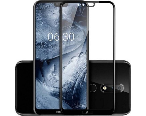 Захисне скло Nokia 6.1 Plus Full Glue 5D (Mocolo 0.33 mm) Захисне скло Nokia 6.1 Plus Full Glue 5D (Mocolo 0.33 mm)
