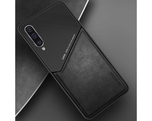 Бізнес чохол бампер GENEROUS для Samsung Galaxy A30s з скла і штучної шкіри Бізнес чохол бампер GENEROUS для Samsung Galaxy A30s з скла і штучної шкіри