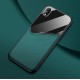 Бізнес чохол бампер GENEROUS для Apple Iphone XR з скла і штучної шкіри