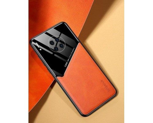 Бізнес чохол бампер GENEROUS для Huawei Mate 30 Pro зі скла і штучної шкіри Бізнес чохол бампер GENEROUS для Huawei Mate 30 Pro зі скла і штучної шкіри