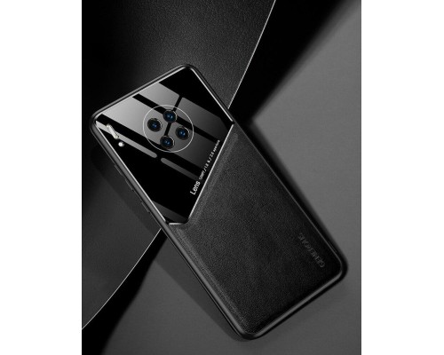 Бізнес чохол бампер GENEROUS для Huawei Mate 30 Pro зі скла і штучної шкіри Бізнес чохол бампер GENEROUS для Huawei Mate 30 Pro зі скла і штучної шкіри