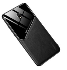 Бізнес чохол бампер GENEROUS для Xiaomi Redmi 8A з скла і штучної шкіри