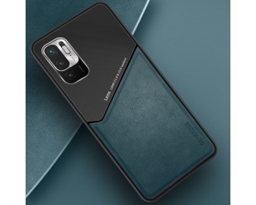Бізнес чохол бампер GENEROUS для Xiaomi Poco M3 Pro 5G зі скла і штучної шкіри Бізнес чохол бампер GENEROUS для Xiaomi Poco M3 Pro 5G зі скла і штучної шкіри