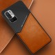 Бізнес чохол бампер GENEROUS для Xiaomi Poco M3 Pro 5G зі скла і штучної шкіри