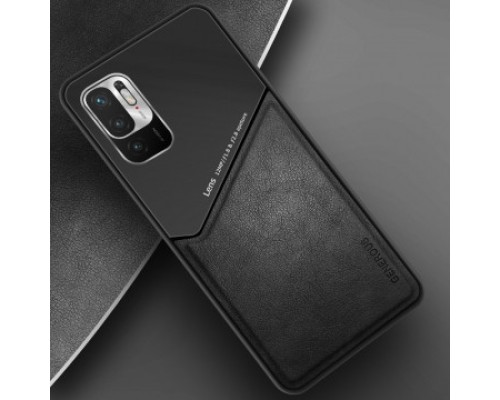 Бізнес чохол бампер GENEROUS для Xiaomi Poco M3 Pro 5G зі скла і штучної шкіри Бізнес чохол бампер GENEROUS для Xiaomi Poco M3 Pro 5G зі скла і штучної шкіри