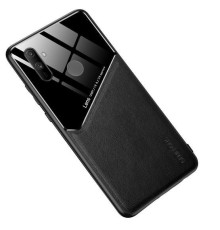 Бізнес чохол бампер GENEROUS для Realme C3 зі скла і штучної шкіри
