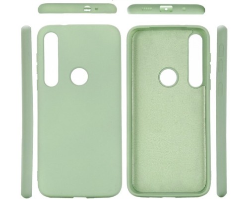 Силіконовий чохол Liquid Silicone Case Motorola Moto G8 Play
