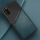 Бізнес чохол бампер GENEROUS для Samsung Galaxy A03s з скла і штучної шкіри