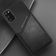 Бізнес чохол бампер GENEROUS для Samsung Galaxy A03s з скла і штучної шкіри