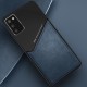 Бізнес чохол бампер GENEROUS для Samsung Galaxy A03s з скла і штучної шкіри