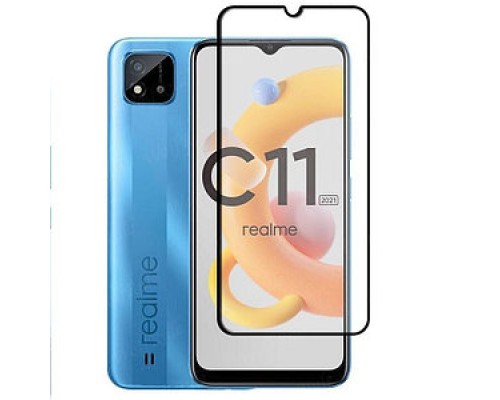 Захисне скло Realme C11 2021 Full Glue 5D (Mocolo 0.33 mm)