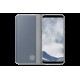 Чохол Clear View Standing Cover для Xiaomi Redmi Note 9 Silver