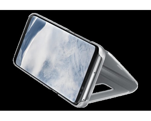 Чохол Clear View Standing Cover для Xiaomi Redmi Note 9 Silver Чохол Clear View Standing Cover для Xiaomi Redmi Note 9 Silver