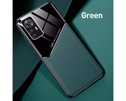 Бізнес чохол бампер GENEROUS для Xiaomi 12T зі скла та штучної шкіри Бізнес чохол бампер GENEROUS для Xiaomi 12T зі скла та штучної шкіри