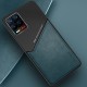 Бізнес чохол бампер GENEROUS для Realme 8 5G зі скла і штучної шкіри