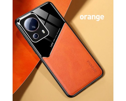 Бізнес чохол бампер GENEROUS для Xiaomi 13 Lite зі скла і штучної шкіри Бізнес чохол бампер GENEROUS для Xiaomi 13 Lite зі скла і штучної шкіри