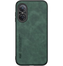 Шкіряний чохол Sheepskin з магнітом для Huawei Nova 9 SE Green