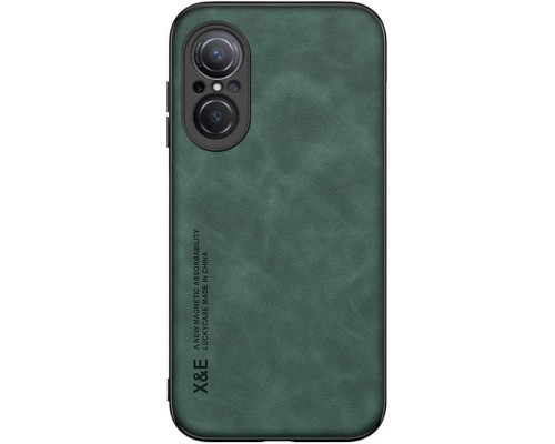 Шкіряний чохол Sheepskin з магнітом для Huawei Nova 9 SE Green Шкіряний чохол Sheepskin з магнітом для Huawei Nova 9 SE Green